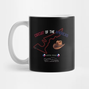 Circuit of the Americas, Austin GP, Texas, formula 1, usa grand prix Mug